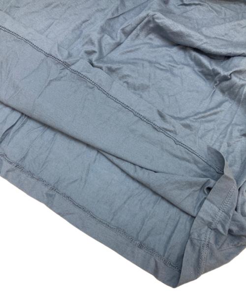 MM6 Maison Margiela（エムエムシックスメゾンマルジェラ）MM6 Maison Margiela (エムエムシックスメゾンマルジェラ) ドッキング半袖カットソー ブルー サイズ:Mの古着・服飾アイテム