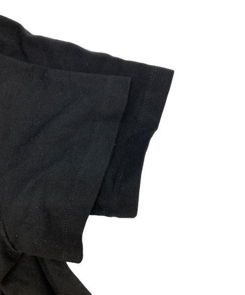 MM6 Maison Margiela（エムエムシックスメゾンマルジェラ）MM6 Maison Margiela (エムエムシックスメゾンマルジェラ) デザインUネックワンピース ブラック サイズ:不明(実寸参照)の古着・服飾アイテム