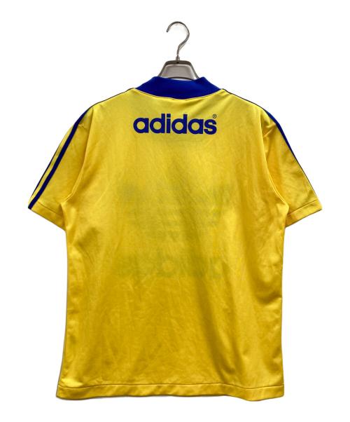 adidas（アディダス）adidas (アディダス) 90sゲームシャツ イエロー サイズ:不明(実寸参照)の古着・服飾アイテム