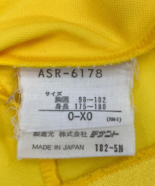 adidas（アディダス）adidas (アディダス) 90sゲームシャツ イエロー サイズ:不明(実寸参照)の古着・服飾アイテム