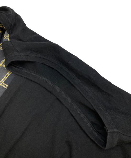 s'yte（サイト）s'yte (サイト) KUON (クオン) 切替カットソー ブラック サイズ:3の古着・服飾アイテム