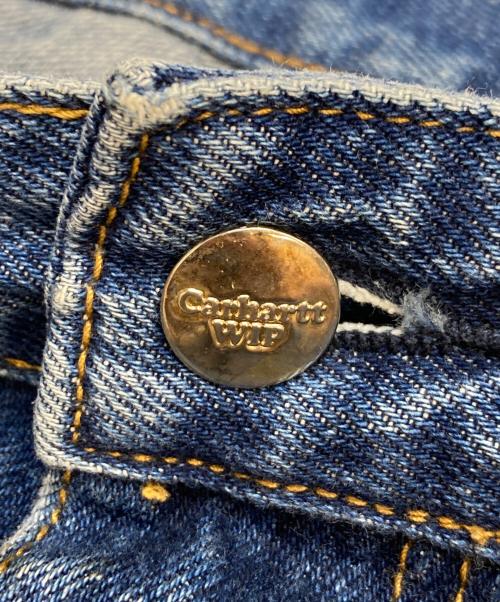 Carhartt WIP（カーハート ワーク イン プログレス）Carhartt WIP (カーハート ワーク イン プログレス) DOUBLE KNEE PANT インディゴ サイズ:Mの古着・服飾アイテム