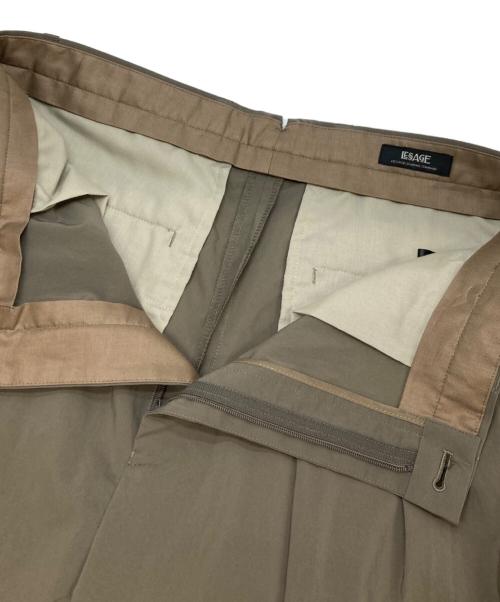 journal standard L'essage（ジャーナルスタンダード レサージュ）journal standard L'essage (ジャーナルスタンダード レサージュ) WATER REPELLENT/UVタックパンツ グレー サイズ:38 未使用品の古着・服飾アイテム