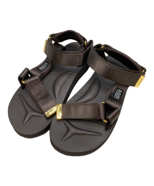 suicoke（スイコック）suicoke (スイコック) SLOBE別注 サンダル ブラウン サイズ:22ｃｍの古着・服飾アイテム