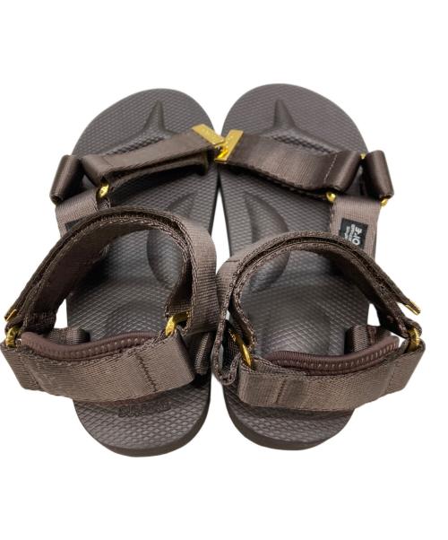 suicoke（スイコック）suicoke (スイコック) SLOBE別注 サンダル ブラウン サイズ:22ｃｍの古着・服飾アイテム