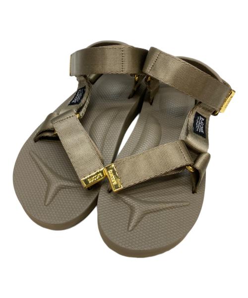 suicoke（スイコック）suicoke (スイコック) SLOBE別注 サンダル ベージュ サイズ:22ｃｍの古着・服飾アイテム