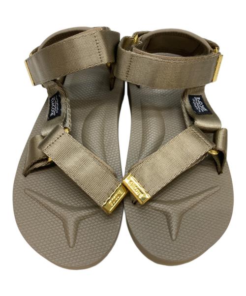 suicoke（スイコック）suicoke (スイコック) SLOBE別注 サンダル ベージュ サイズ:22ｃｍの古着・服飾アイテム