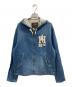 Hysteric Glamour（ヒステリックグラマー）の古着「30thワッペンジップパーカー」｜ブルー