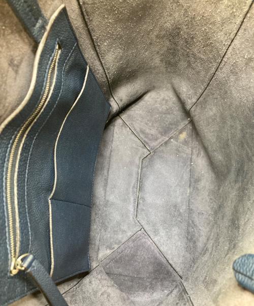 CELINE（セリーヌ）CELINE (セリーヌ) トートバッグ ネイビーの古着・服飾アイテム