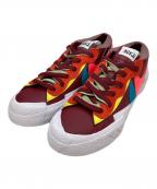 NIKE×sacai×KAWSナイキ×サカイ×カウズ）の古着「Blazer Low」｜バーガンディー