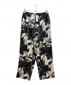 hauntハウント）の古着「MONOCHROME PANTS」｜ブラック