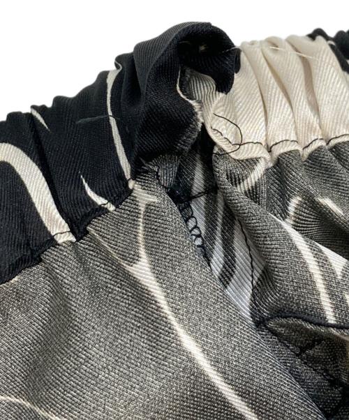 haunt（ハウント）haunt (ハウント) MONOCHROME PANTS ブラック サイズ:36の古着・服飾アイテム
