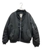 NIKEナイキ）の古着「BOMBER JKT」｜ブラック