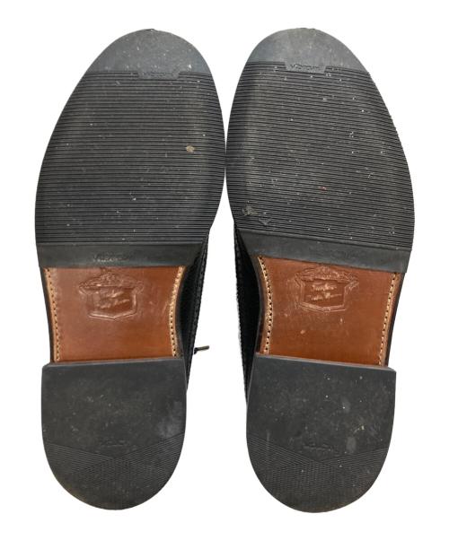 DUCKIE BROWN（ダッキーブラウン）DUCKIE BROWN (ダッキーブラウン) Florsheim (フローシャイム) フローシャイムバイダッキーブラウン ホワイト×ブラック サイズ:8の古着・服飾アイテム