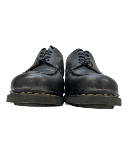 PARABOOT（パラブーツ）PARABOOT (パラブーツ) CHAMBORD Uチップシューズ ブラック サイズ:6 1/2の古着・服飾アイテム