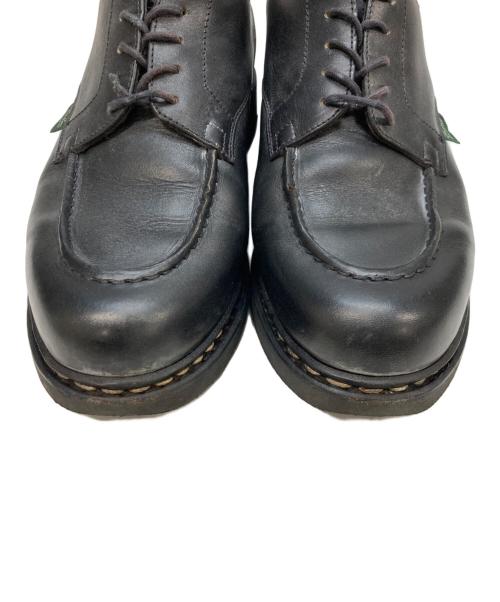 PARABOOT（パラブーツ）PARABOOT (パラブーツ) CHAMBORD Uチップシューズ ブラック サイズ:6 1/2の古着・服飾アイテム