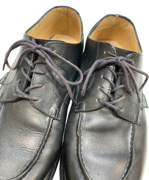 PARABOOT（パラブーツ）PARABOOT (パラブーツ) CHAMBORD Uチップシューズ ブラック サイズ:6 1/2の古着・服飾アイテム