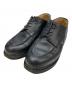 PARABOOT（パラブーツ）の古着「CHAMBORD Uチップシューズ」｜ブラック