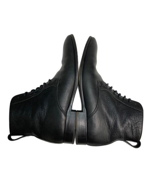 BURBERRY BLACK LABEL（バーバリーブラックレーベル）BURBERRY BLACK LABEL (バーバリーブラックレーベル) レザーシューズ ブラック サイズ:1EEの古着・服飾アイテム
