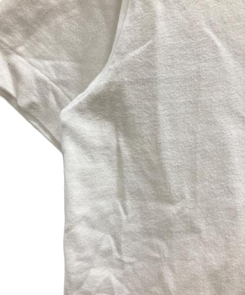 PLAY COMME des GARCONS（プレイコムデギャルソン）PLAY COMME des GARCONS (プレイコムデギャルソン) ゴールド・ハートワッペン・Tシャツ ホワイト サイズ:Sの古着・服飾アイテム