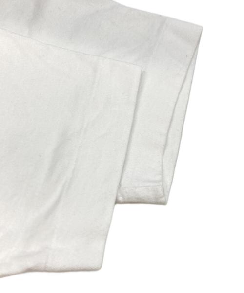 PLAY COMME des GARCONS（プレイコムデギャルソン）PLAY COMME des GARCONS (プレイコムデギャルソン) ゴールド・ハートワッペン・Tシャツ ホワイト サイズ:Sの古着・服飾アイテム