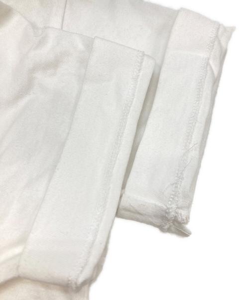 PLAY COMME des GARCONS（プレイコムデギャルソン）PLAY COMME des GARCONS (プレイコムデギャルソン) ゴールド・ハートワッペン・Tシャツ ホワイト サイズ:Sの古着・服飾アイテム