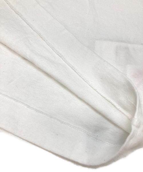 PLAY COMME des GARCONS（プレイコムデギャルソン）PLAY COMME des GARCONS (プレイコムデギャルソン) ゴールド・ハートワッペン・Tシャツ ホワイト サイズ:Sの古着・服飾アイテム