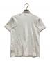 PLAY COMME des GARCONS (プレイコムデギャルソン) ゴールド・ハートワッペン・Tシャツ ホワイト サイズ:S：5000円