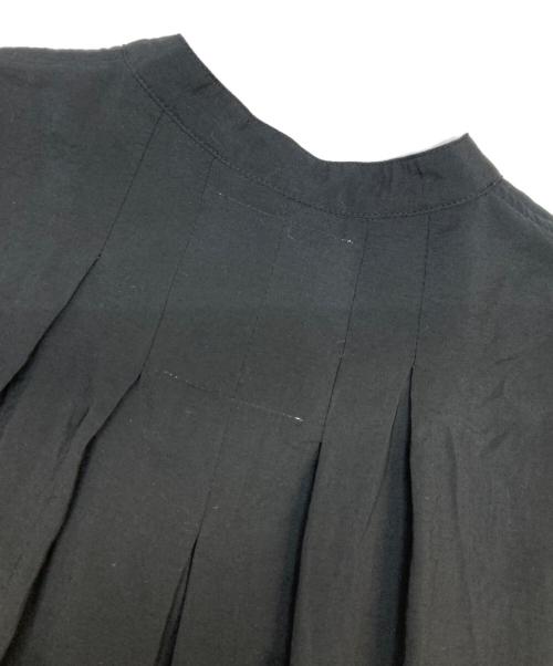BEARDSLEY（ビアズリー）BEARDSLEY (ビアズリー) パールボタンブラウス ブラック サイズ:FREEの古着・服飾アイテム