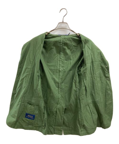POLO RALPH LAUREN（ポロ・ラルフローレン）POLO RALPH LAUREN (ポロ・ラルフローレン) 3Bシャツジャケット カーキ サイズ:XSの古着・服飾アイテム