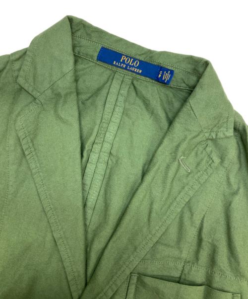 POLO RALPH LAUREN（ポロ・ラルフローレン）POLO RALPH LAUREN (ポロ・ラルフローレン) 3Bシャツジャケット カーキ サイズ:XSの古着・服飾アイテム