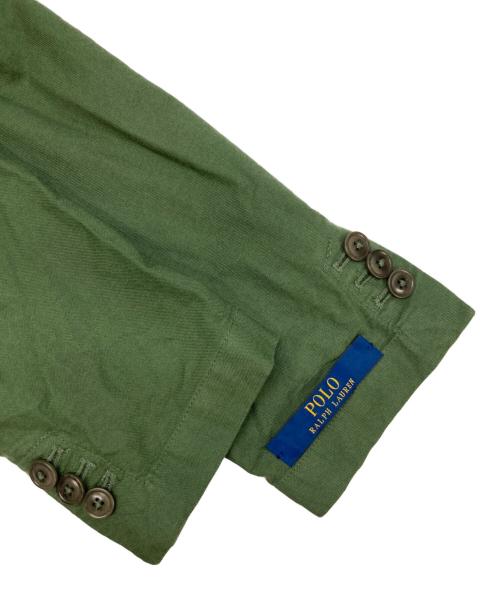 POLO RALPH LAUREN（ポロ・ラルフローレン）POLO RALPH LAUREN (ポロ・ラルフローレン) 3Bシャツジャケット カーキ サイズ:XSの古着・服飾アイテム