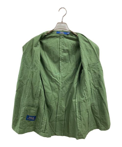 POLO RALPH LAUREN（ポロ・ラルフローレン）POLO RALPH LAUREN (ポロ・ラルフローレン) 3Bシャツジャケット カーキ サイズ:XSの古着・服飾アイテム