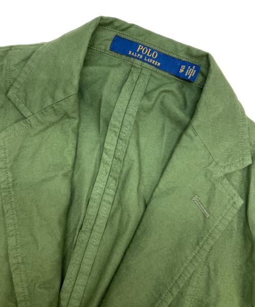 POLO RALPH LAUREN（ポロ・ラルフローレン）POLO RALPH LAUREN (ポロ・ラルフローレン) 3Bシャツジャケット カーキ サイズ:XSの古着・服飾アイテム