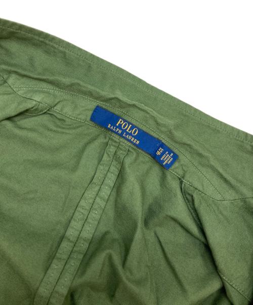 POLO RALPH LAUREN（ポロ・ラルフローレン）POLO RALPH LAUREN (ポロ・ラルフローレン) 3Bシャツジャケット カーキ サイズ:XSの古着・服飾アイテム