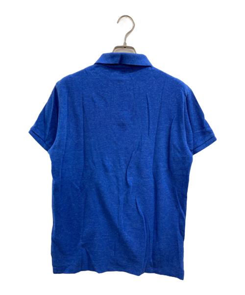POLO RALPH LAUREN（ポロ・ラルフローレン）POLO RALPH LAUREN (ポロ・ラルフローレン) ロゴ刺繍入りポロシャツ ブルー サイズ:Sの古着・服飾アイテム