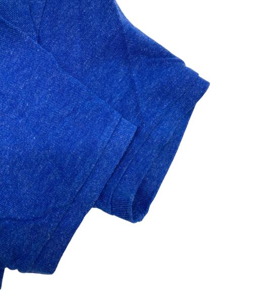 POLO RALPH LAUREN（ポロ・ラルフローレン）POLO RALPH LAUREN (ポロ・ラルフローレン) ロゴ刺繍入りポロシャツ ブルー サイズ:Sの古着・服飾アイテム