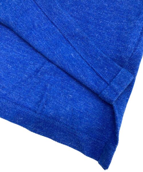 POLO RALPH LAUREN（ポロ・ラルフローレン）POLO RALPH LAUREN (ポロ・ラルフローレン) ロゴ刺繍入りポロシャツ ブルー サイズ:Sの古着・服飾アイテム