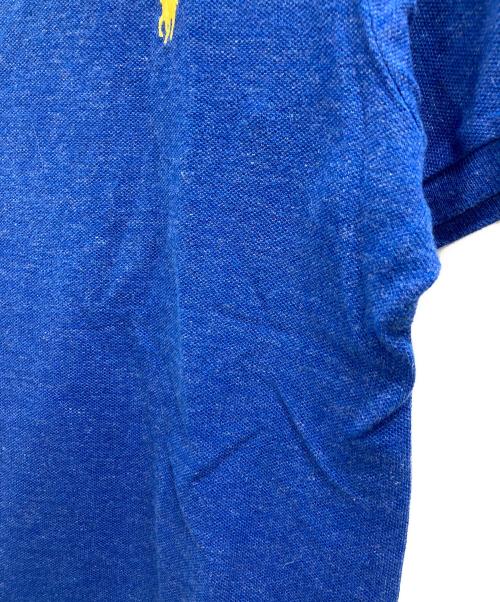 POLO RALPH LAUREN（ポロ・ラルフローレン）POLO RALPH LAUREN (ポロ・ラルフローレン) ロゴ刺繍入りポロシャツ ブルー サイズ:Sの古着・服飾アイテム