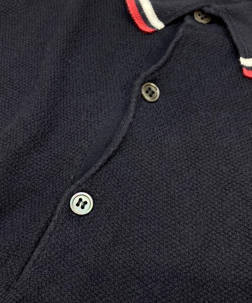 JOHN SMEDLEY（ジョンスメドレー）JOHN SMEDLEY (ジョンスメドレー) シーアイランドコットンニットポロシャツ ネイビー サイズ:Sの古着・服飾アイテム