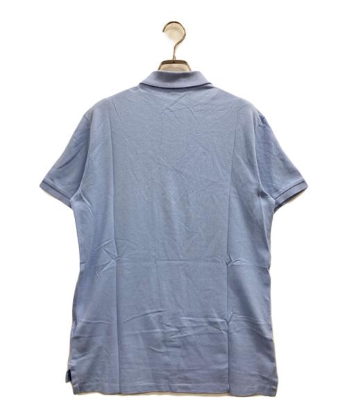 POLO RALPH LAUREN（ポロ・ラルフローレン）POLO RALPH LAUREN (ポロ・ラルフローレン) ロゴ刺繍ポロシャツ ブルー サイズ:Sの古着・服飾アイテム