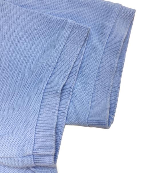 POLO RALPH LAUREN（ポロ・ラルフローレン）POLO RALPH LAUREN (ポロ・ラルフローレン) ロゴ刺繍ポロシャツ ブルー サイズ:Sの古着・服飾アイテム