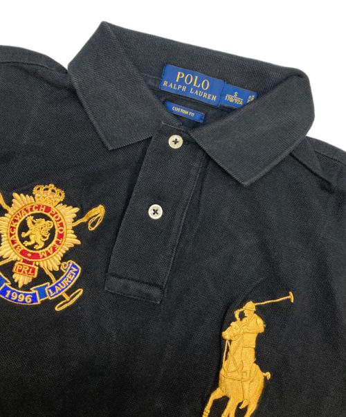 POLO RALPH LAUREN（ポロ・ラルフローレン）POLO RALPH LAUREN (ポロ・ラルフローレン) ビッグポニーポロシャツ ブラック サイズ:Sの古着・服飾アイテム