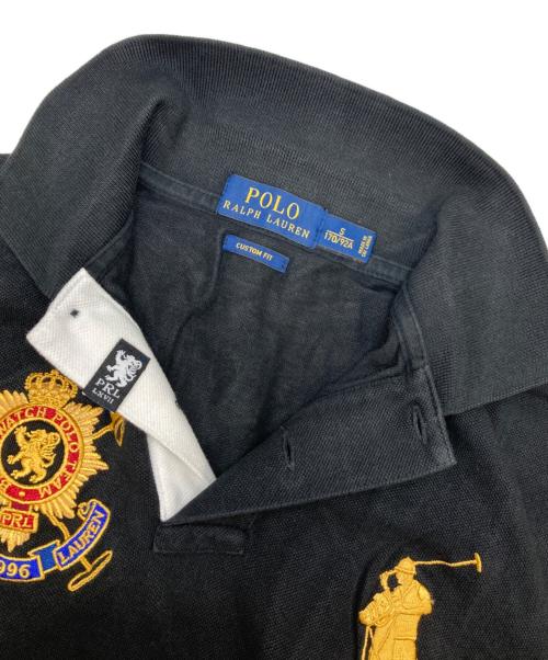 POLO RALPH LAUREN（ポロ・ラルフローレン）POLO RALPH LAUREN (ポロ・ラルフローレン) ビッグポニーポロシャツ ブラック サイズ:Sの古着・服飾アイテム