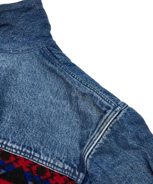 PENDLETON（ペンドルトン）PENDLETON (ペンドルトン) 襟コーデュロイネイティブデニムジャケット インディゴ サイズ:Mの古着・服飾アイテム