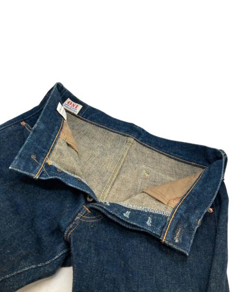 ONI DENIM（オニデニム）ONI DENIM (オニデニム) ワンサイドカーゴデニムパンツ インディゴ サイズ:Lの古着・服飾アイテム