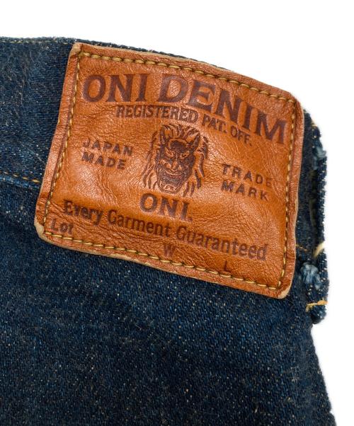 ONI DENIM（オニデニム）ONI DENIM (オニデニム) ワンサイドカーゴデニムパンツ インディゴ サイズ:Lの古着・服飾アイテム