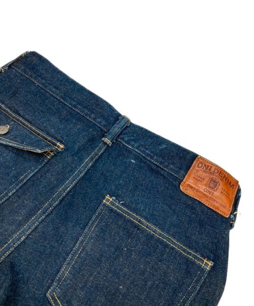 ONI DENIM（オニデニム）ONI DENIM (オニデニム) ワンサイドカーゴデニムパンツ インディゴ サイズ:Lの古着・服飾アイテム