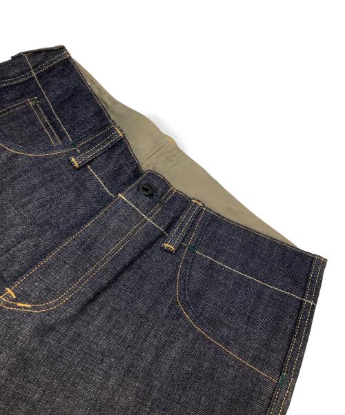ONI DENIM（オニデニム）ONI DENIM (オニデニム) ワンサイドカーゴデニムパンツ インディゴ サイズ:Lの古着・服飾アイテム