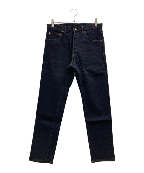 ONI DENIM（オニデニム）ONI DENIM (オニデニム) ハイライズリラックステーパード 15ozストレッチデニムパンツ インディゴ サイズ:32 未使用品の古着・服飾アイテム